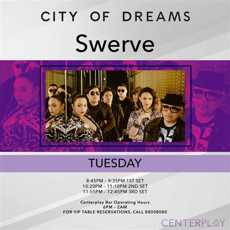 centerplay band schedule|Centerplay.